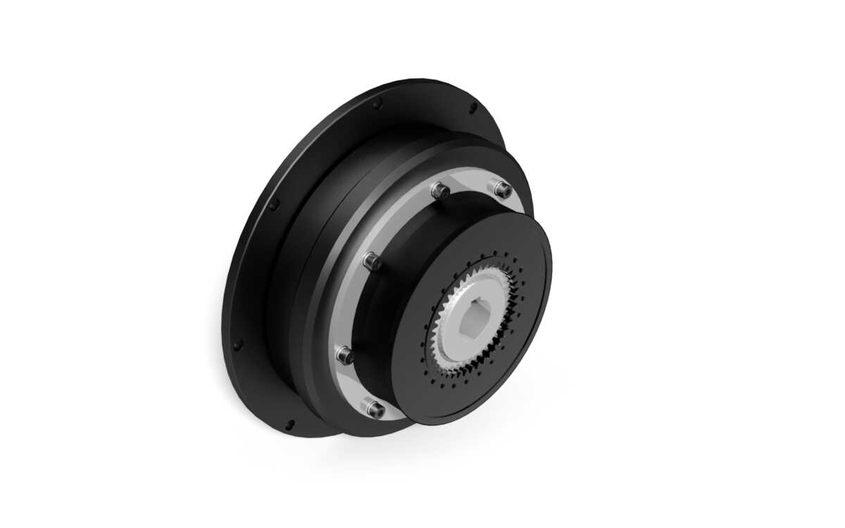 Centrifugal clutches with highly elastic coupling